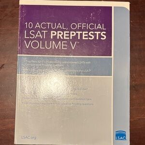 LSAT PrepTests Volume V Book